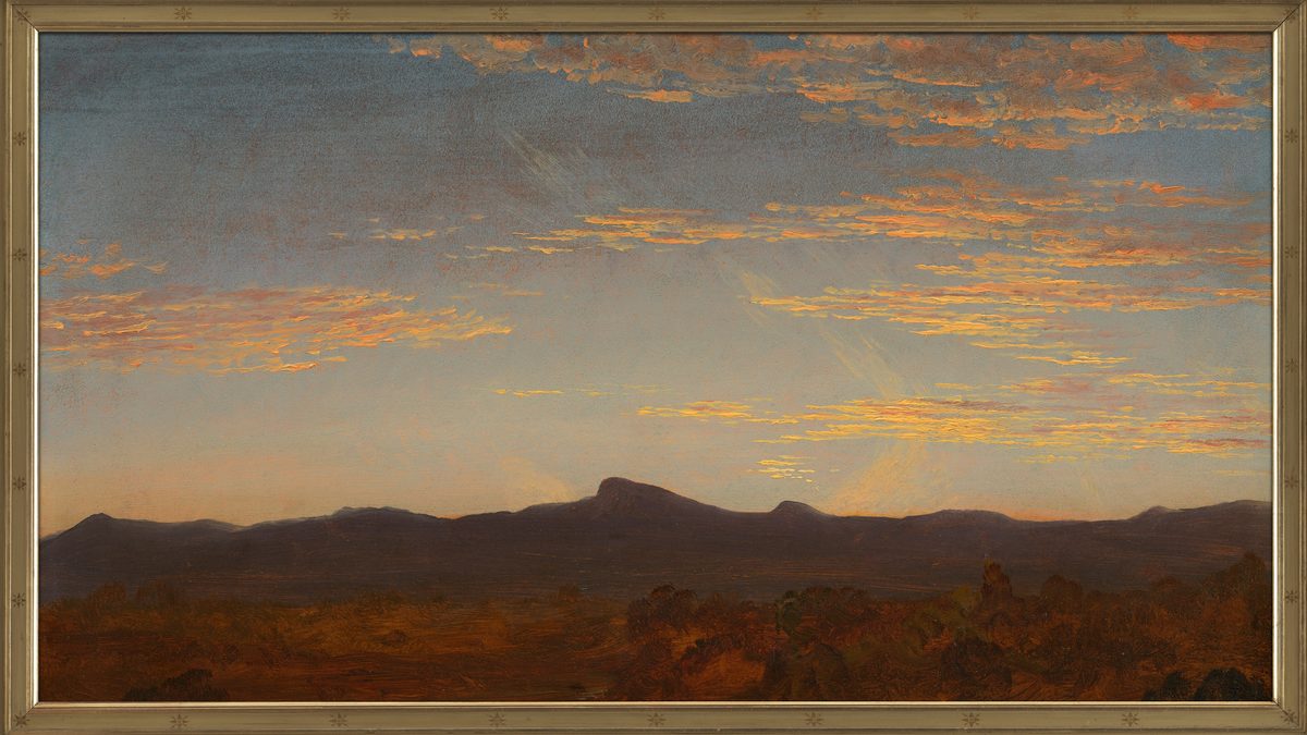 Study for "Catskill Creek"